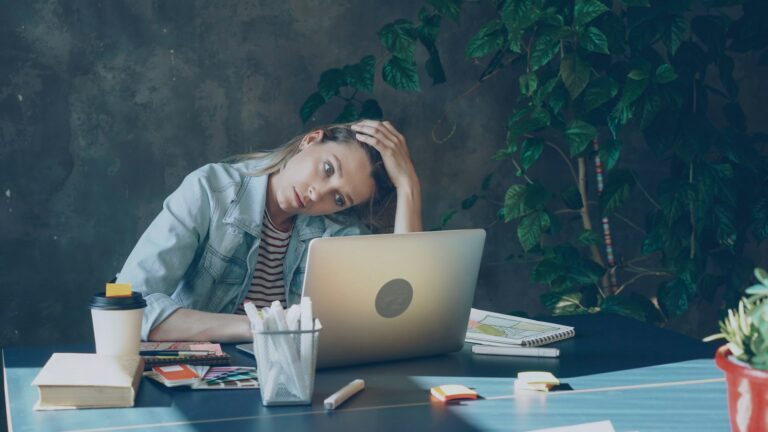 Enseignant fatigué