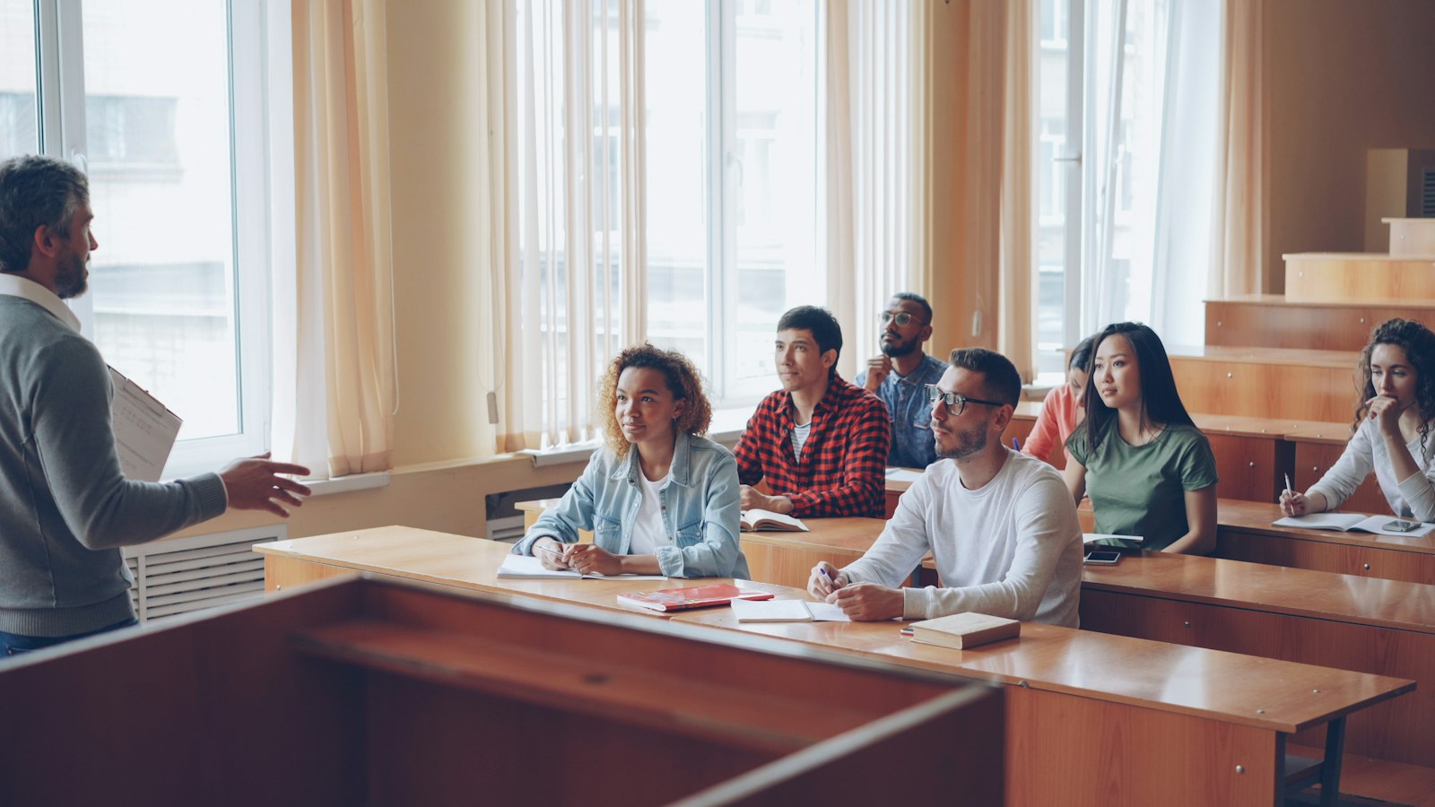 Étudiants à l'université